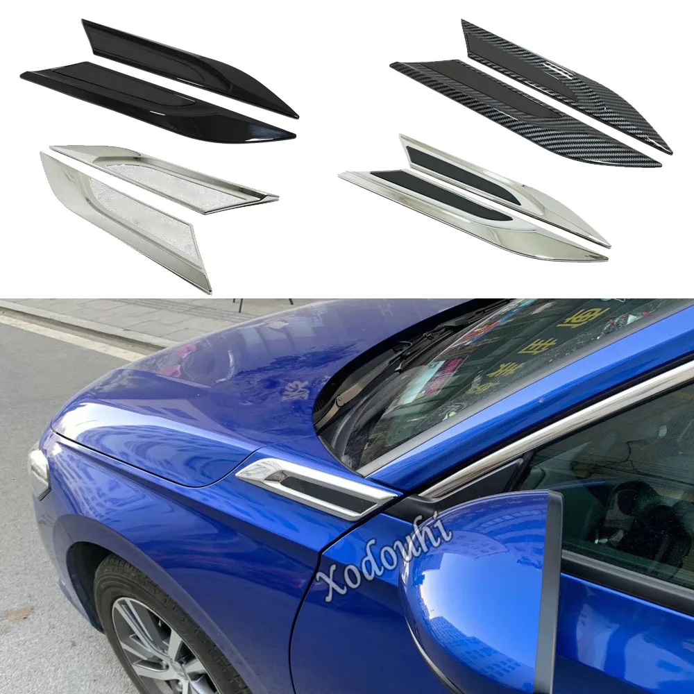 

Car Exterior Accessories Side Body Vent Air Flow Fender Blade Flank Wing Trim Decoration For Honda Civic 11th Gen 2022 2023 2024