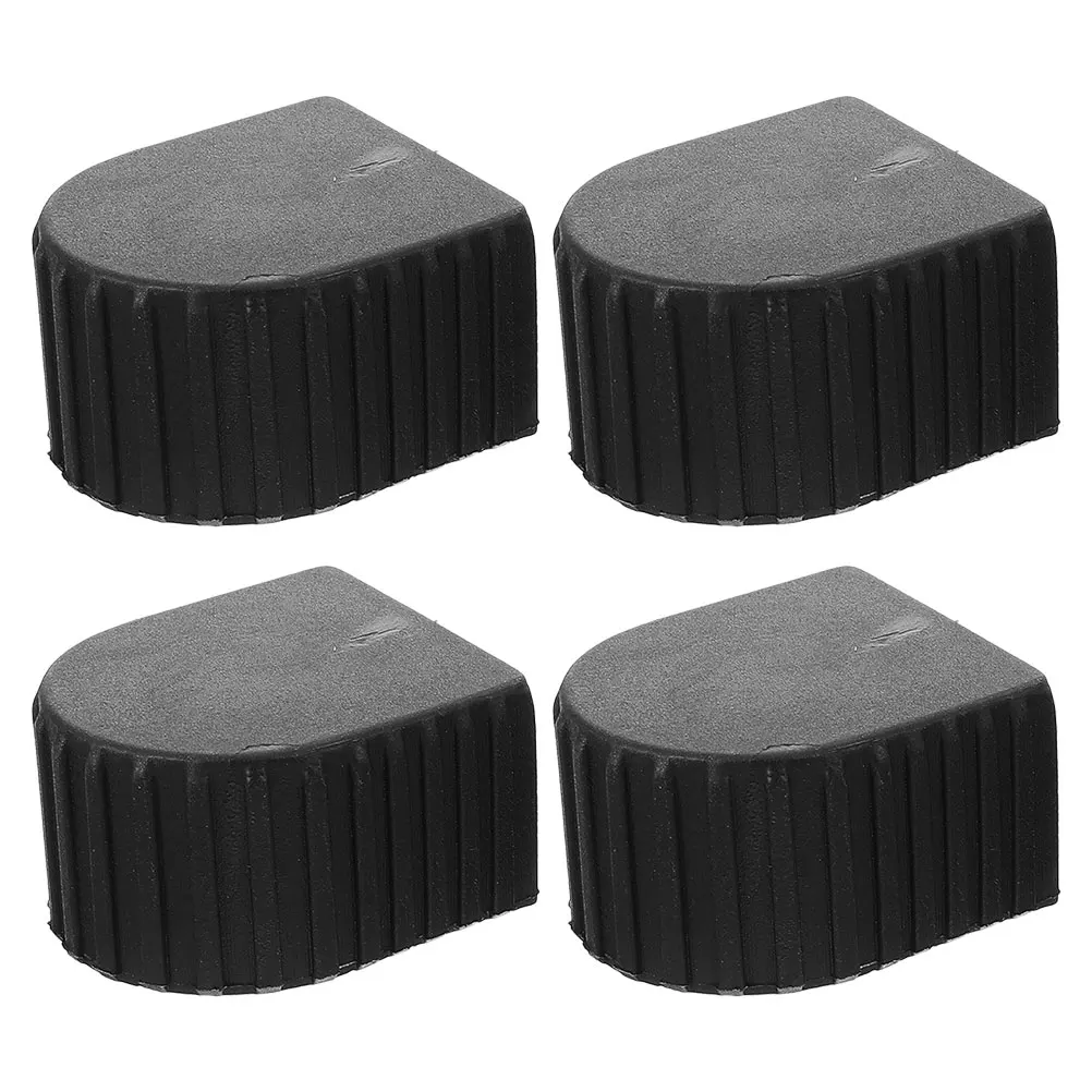 

4 Pcs Ladder Cushion Covers Folding Accessories Furniture Rubber Foot Pads Feet Plastic