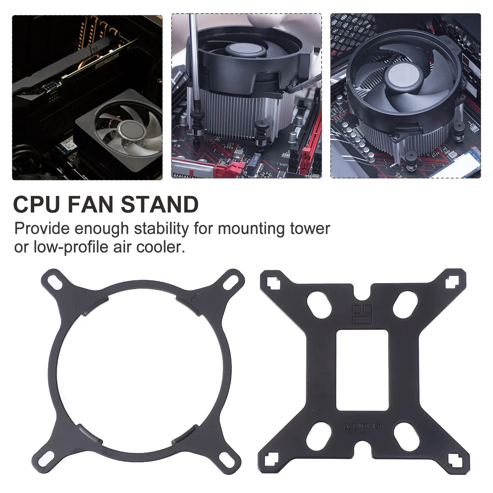 

1Set CPU Water Cooling Retention Bracket Compatible for Lga17xx Motherboard Heatsink Cooler Fan Mounting Bracket