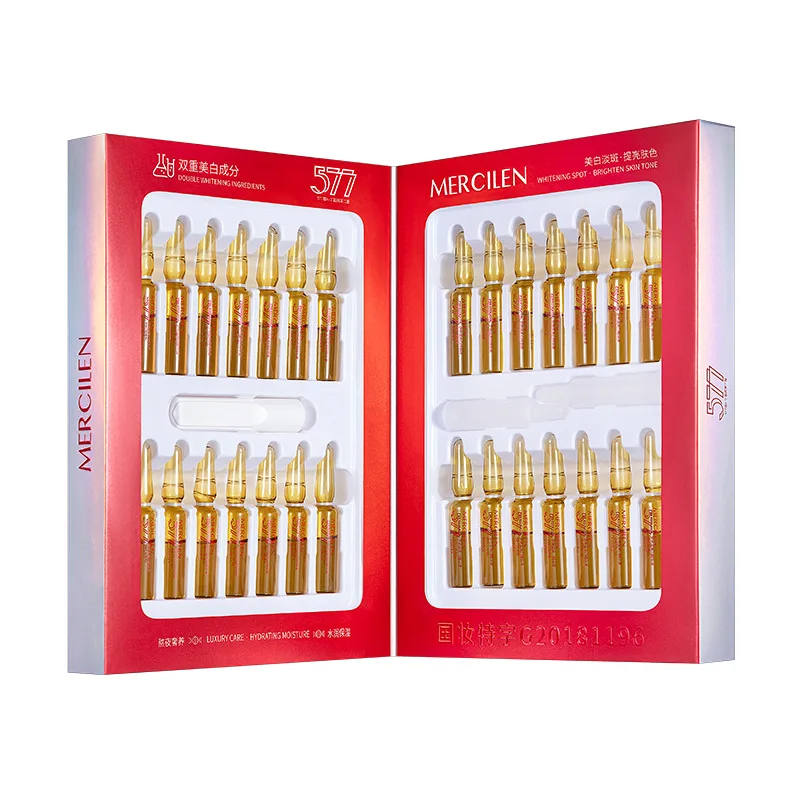 577 Skin Rejuvenation Whitening Essence Brighten Skin Tone Lighten Spots Elastic Moisturize Skincare Women's Beauty Face Essence