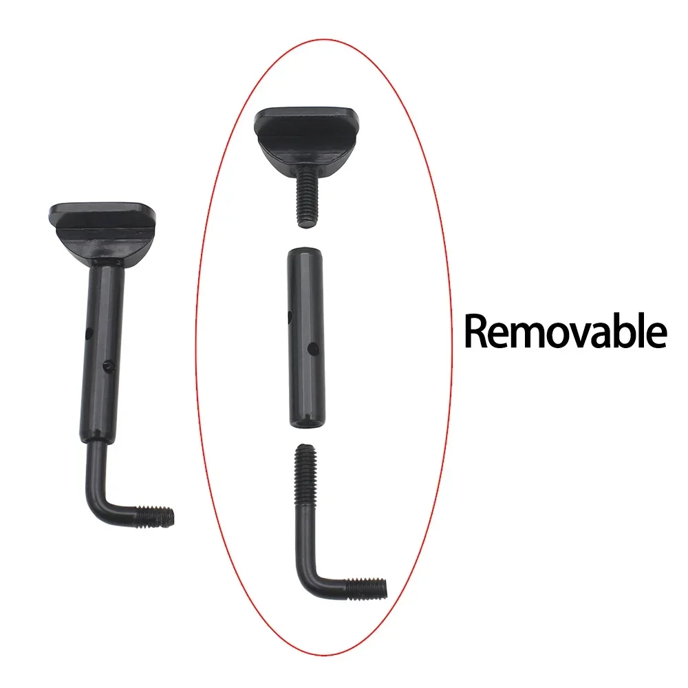 IRIN 2Pcs Violin Chin Rest Clamp Chinrest Screws Half Sections 3/4 4/4 Violin High Quality Stringed Musical Instrument Accessory