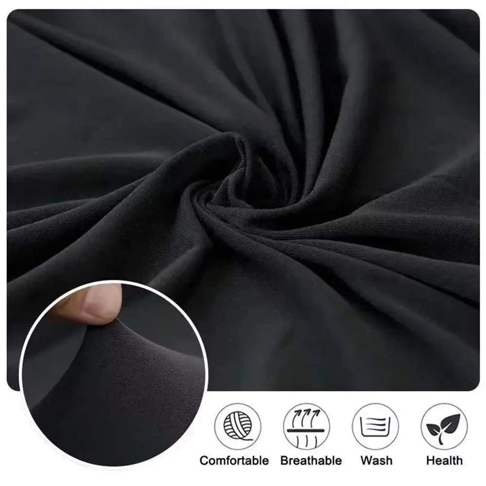 Elastic Cashier Chair Cover All-in-one Dustproof Square Chair Cover Office Swivel Chair Cover for Cashier Rotating Swivel Stool