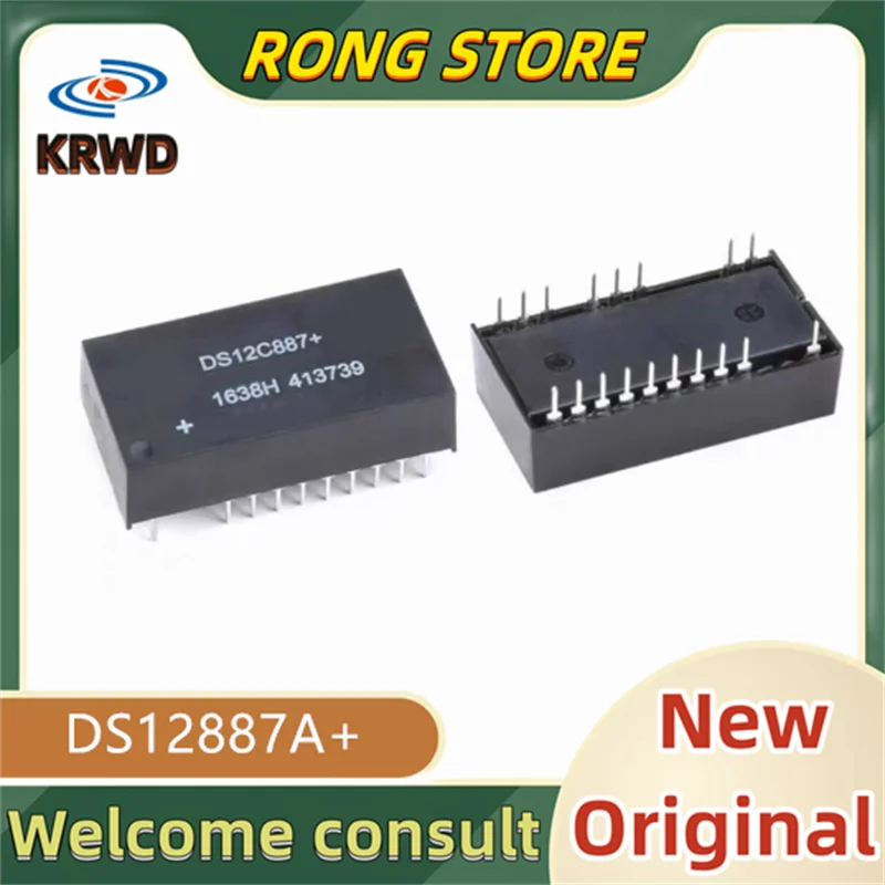 5PCS  DS12887A+ New and original DS12887A+ DS12887A DS12887 12887