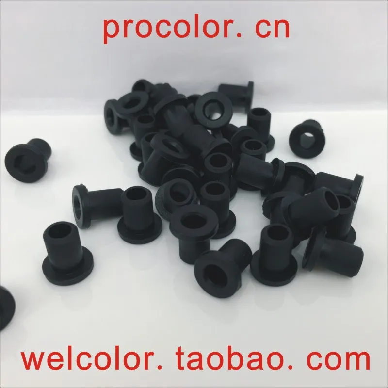 Hole Plug 0.5 1 2 3 4 5 6 7 8 9 10mm Round Hollow Silicone Rubber Grommet Wire Cable Wiring Protect Bushes O-rings Sealed Gasket