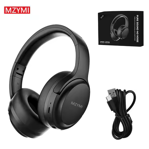 Wireless Foldable Headphones DJ16 Bluetooth Stereo Sports Earphones Super Bass Noise Cancelling With Mic Gaming Headset Over Ear