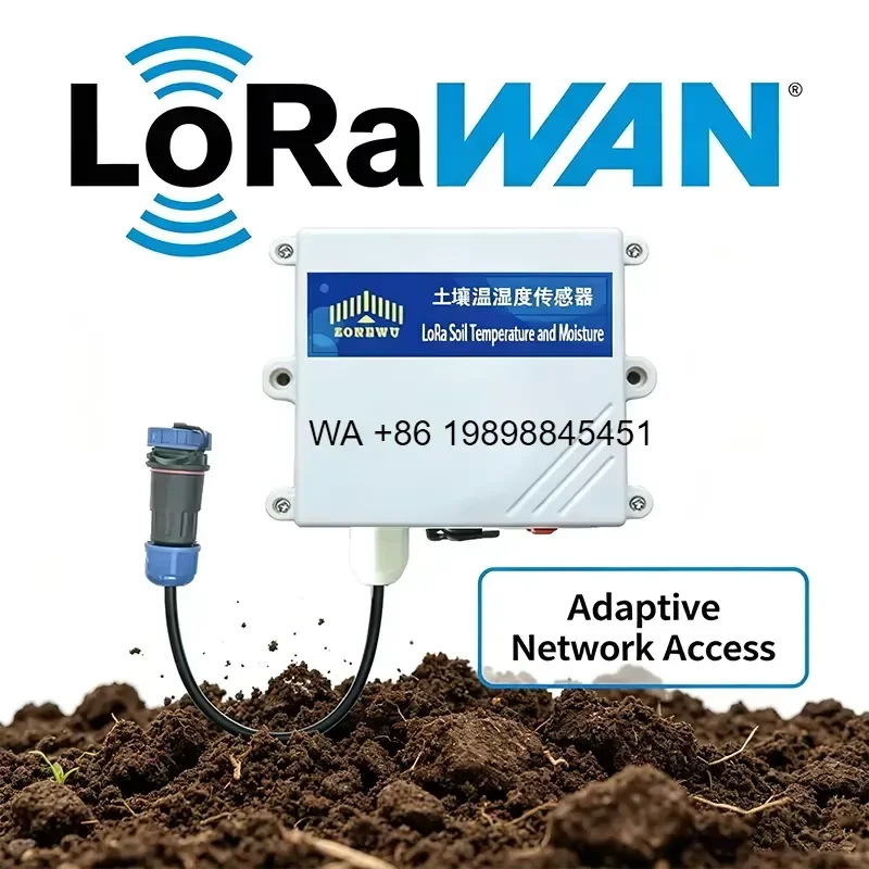 Wmwmnu Hot Selling Wireless Soil Tester Temperature and Humidity Sensor for Intelligent Agriculture Supporting OEM