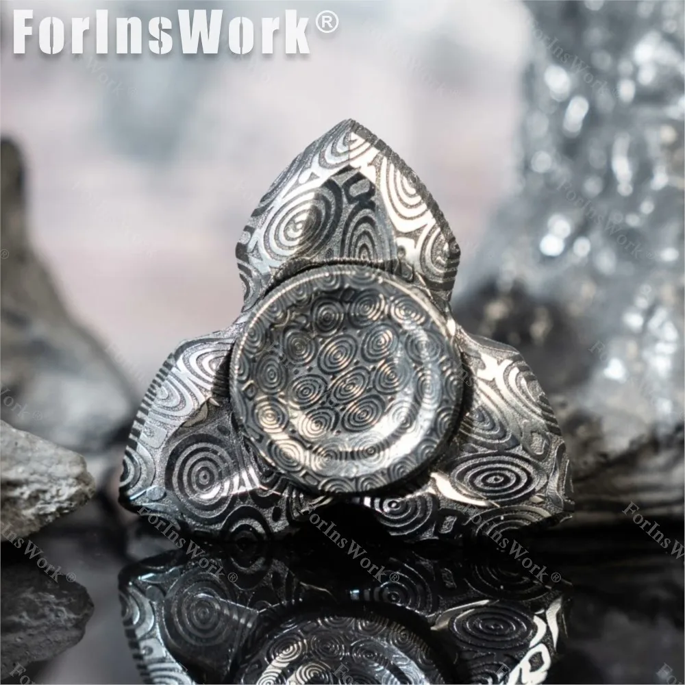 نوفو أباتشي XL السويدية دمشق الصلب قطرها 55 مللي متر تململ سبينر اليد سبينر Antiestress Ansiedad