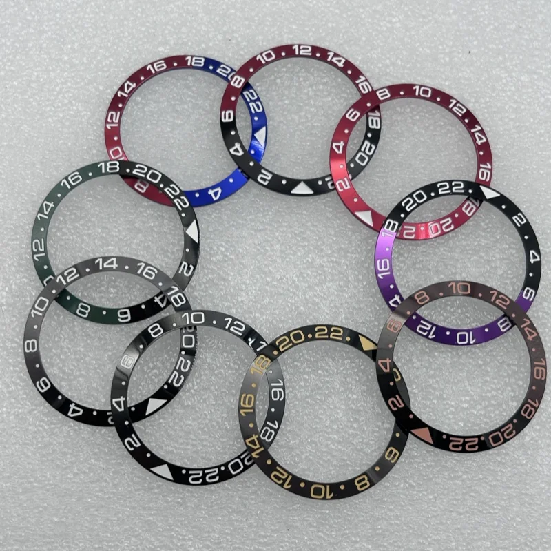 

Аксессуары для модификации часов для корпуса Green GMT Цвет внешнего кольца, кольцо с цифровой шкалой Керамическое кольцо