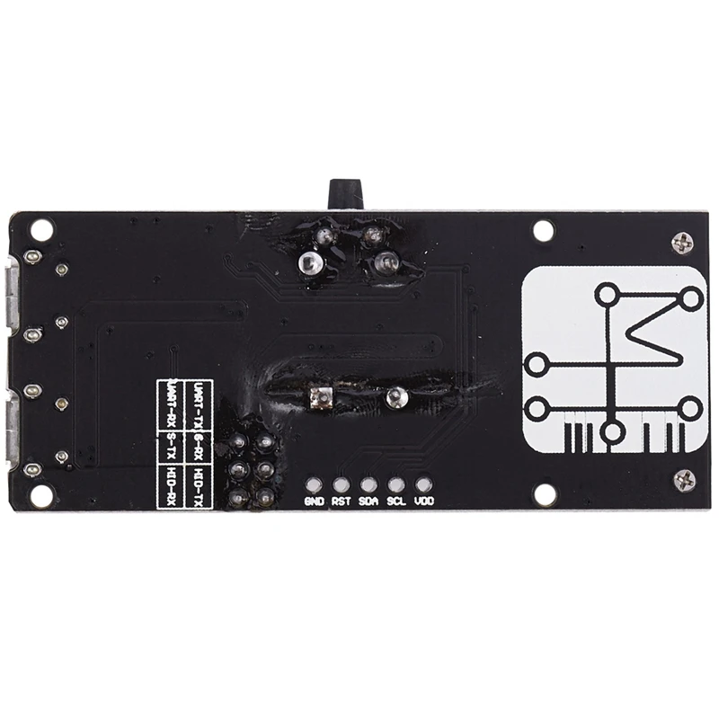 Imagem -04 - Hfes qr 1d 2d Scanner de Código V3.0 Módulo de Reconhecimento de Varredura de Código de Barras com 0.96 Polegada Iic I2c Série Gnd Lcd Display Led Módulo