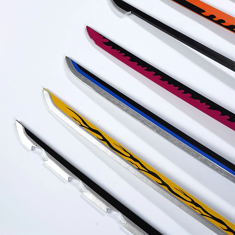 72cm Demon Slayer Katana  Anime Kimetsu No Yaiba Blade Cosplay Prop Sword Tanjirou Real Size Japanese Katana Samurai Sabre Gift
