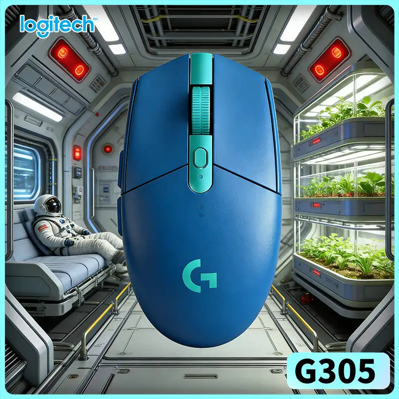 

Игровая мышь Logitech G305 Wireless, 12000 DPI HERO, 6 программируемых кнопок, 250 часов автономной работы, 99 г, совместимость с ПК и Mac