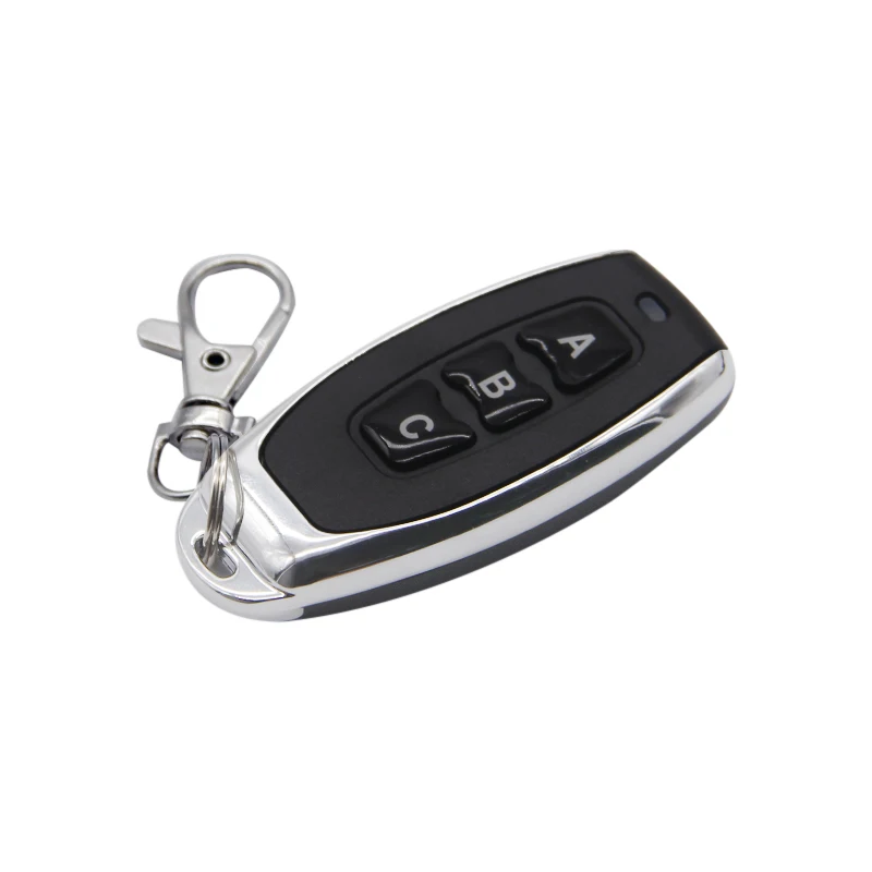 

Универсальный беспроводной клонирующий пульт 433 МГц, 3-кнопочный дубликатор для управления воротами и гаражными дверями, 1 шт.