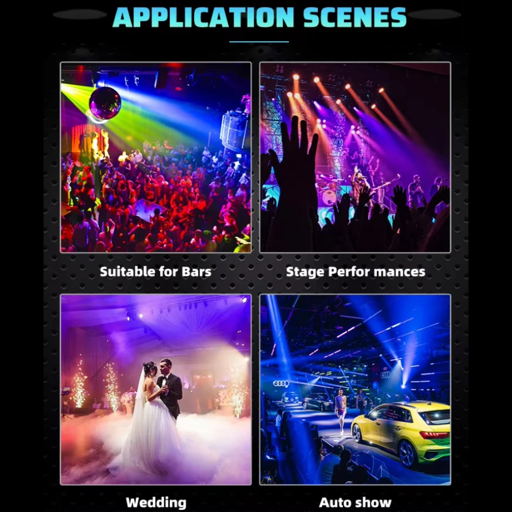 ZC1-Professional 330W DJ Disco Wedding Theater Concert Stage Manual LED Follow Spot Light