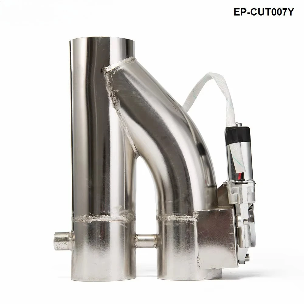 منتج حاصل على براءة اختراع 2 " / 2.25" / 2.5 " / 3" انقطاع أنبوب العادم الكهربائي قطع إلكترونية مجموعة التحكم عن بعد ذات الصمام المزدوج EP-CUT007Y #2