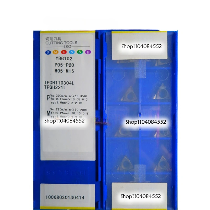 

Original Genuine CNC Carbide Inserts YBG102 TPGH110304L Zhuzhou CNC Alloy Inner Hole Blade TPGH 110304L Turning Tools