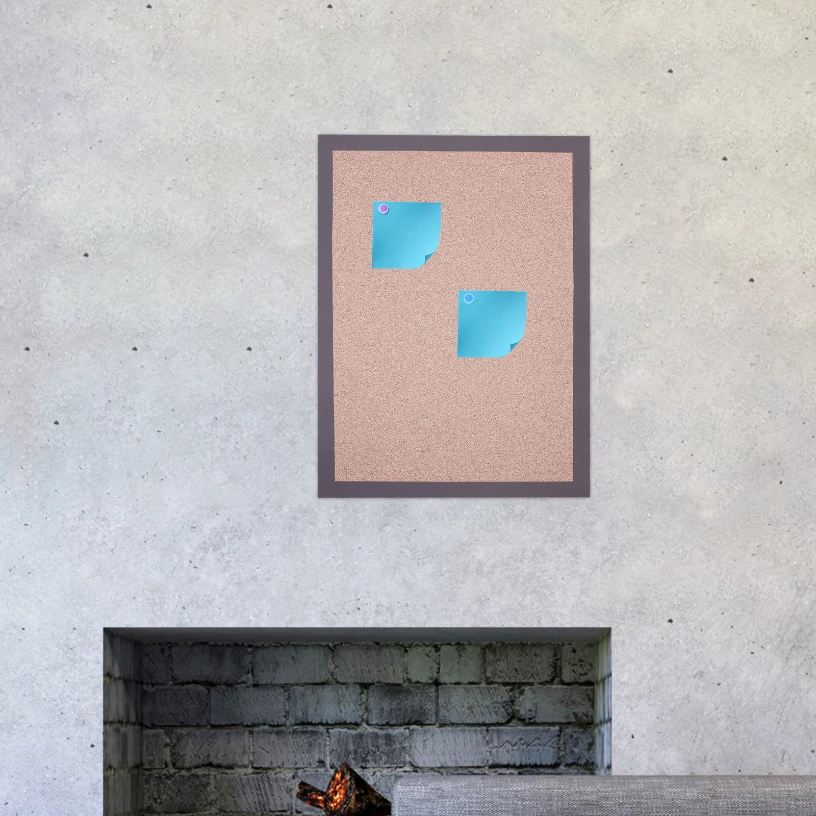 1 conjunto de boletim de cortiça macia, mensagem de parede multifuncional para escritório em casa, placa de avisos pequena para lembretes de fotos, parede retangular