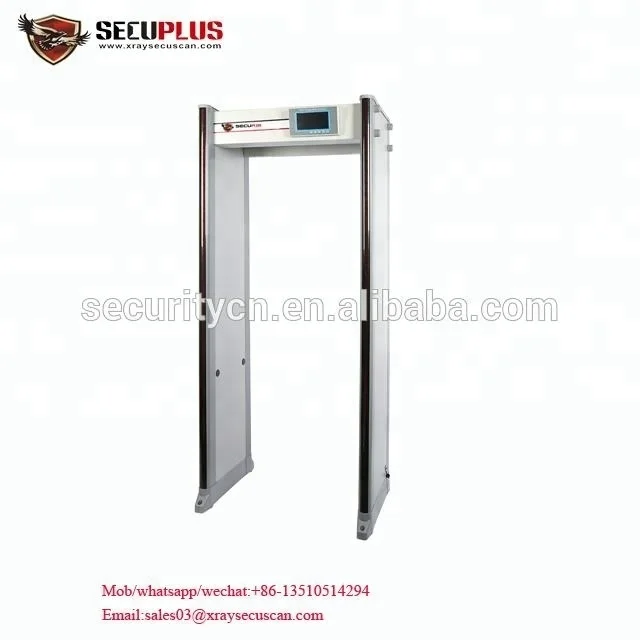 Multi 33 or 45 Zones Body Scanner Door Frame Detector Metal  Alarm System Security Arched Archway  Walk Through Metal Detector