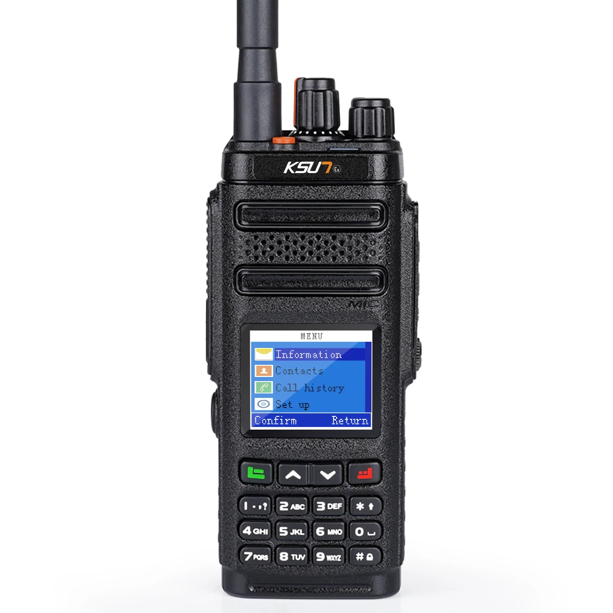 

KSUN DM60(EX) 2-slot Time Digital Mobile Radio Dmr Explosion Proof Talkie Walkie for Natural Gas Petroleum Industry