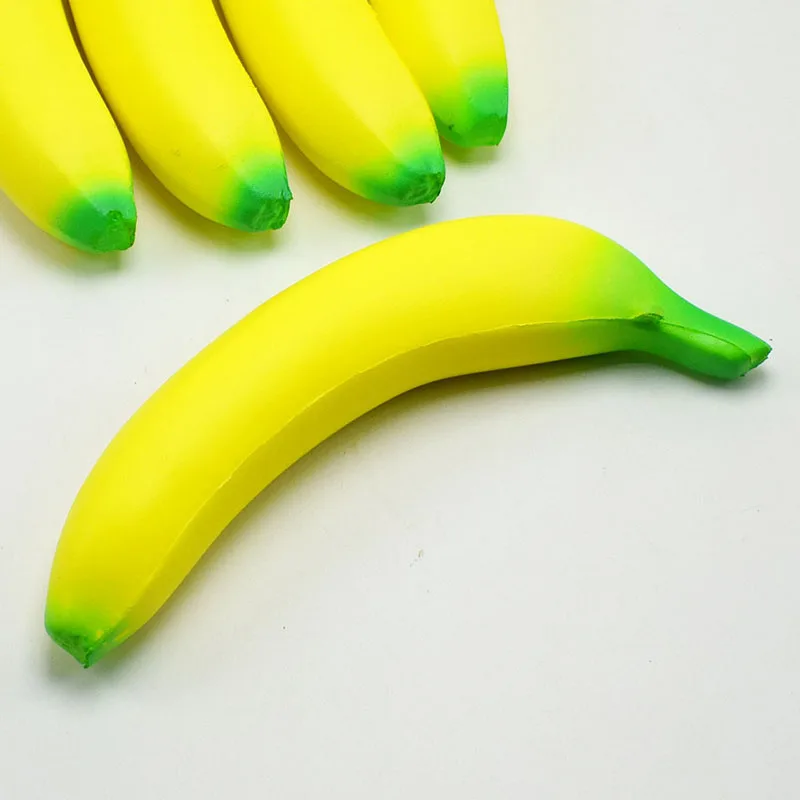 

Jumbo Banana Slow Rising Squishy Toy, Anti-Stress Fruit Squeeze Toy, Funny Pressure Reducing Prop