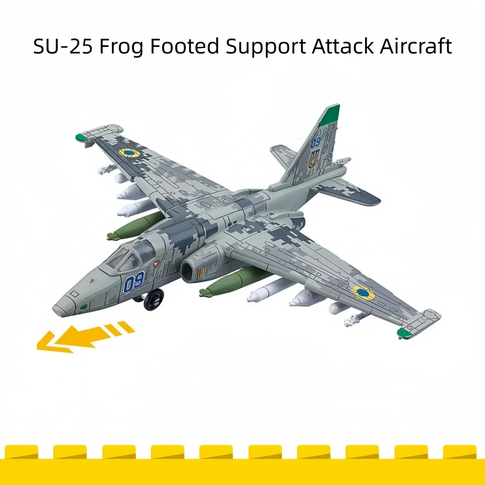 

Конструктор 1/72 из серии Creative Military: Российский истребитель Сухой Су-25 (модель для сборки), игрушка для мальчиков, подарок на Рождество