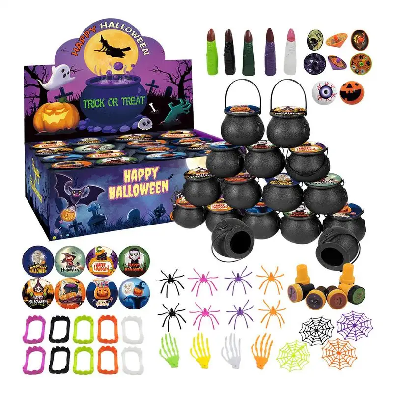 

Halloween Filler Toys Halloween Parties Favor Bulk Collectible Reusable Interactive Game For Travel Entertainment School