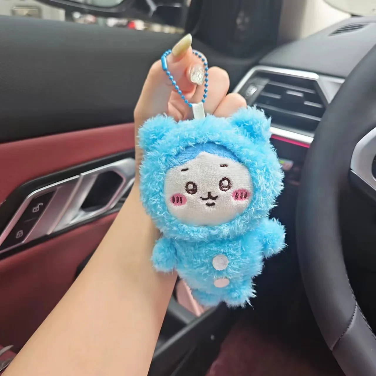 New Chiikawa Plush Doll Keychain Pyjamas Hachi Usachi Small Feet Pendant Self-deprecating Bear Cute Plush Doll Backpack Pendant