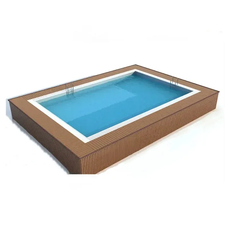 Steel Above-ground Swimming Pool Metal Frame Regular Shape Swimming Pool Outdoor Adult Mini Steel Frame Swimming Pool