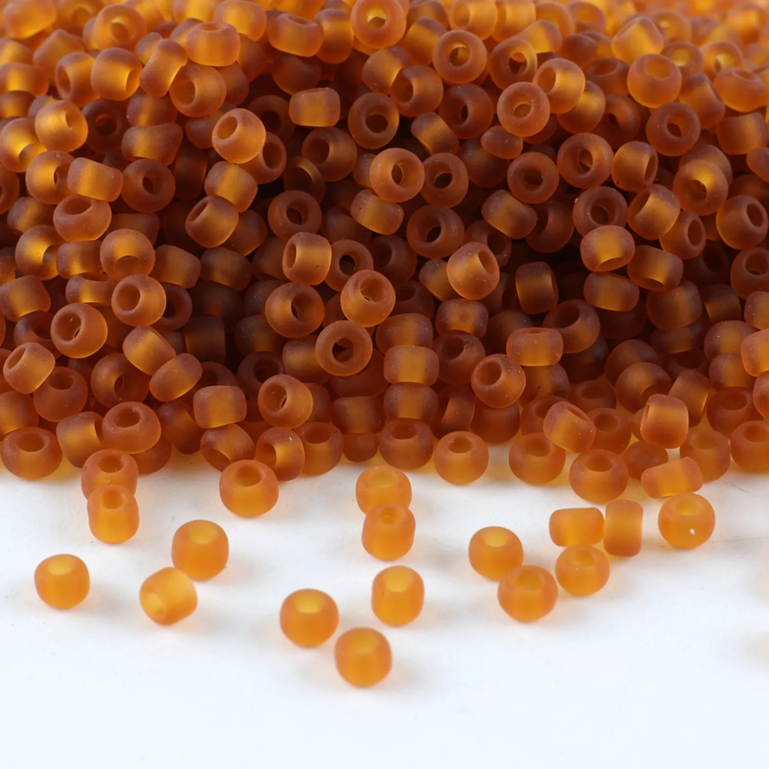Hochwertige transparente matte Farbperlen CJ 11/0, 10g/Tube, geeignet für alle Arten von DIY-Bastelarbeiten usw. – Detail 17