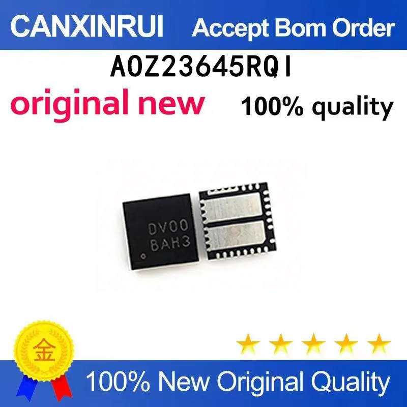 

(5pcs-100pcs）AOZ23645QI AOZ23645RQI AOZ23645 silk screen DVOO DV00 DVRO brand new