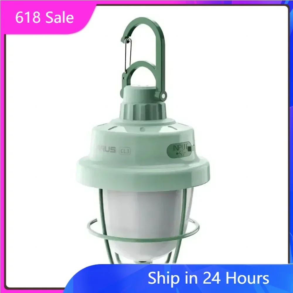 

Klarus CL3 Soporific Ambience Camping Lantern Outdoor Portable LED Light Source Rechargeable Handheld Torch for Hiking Camping