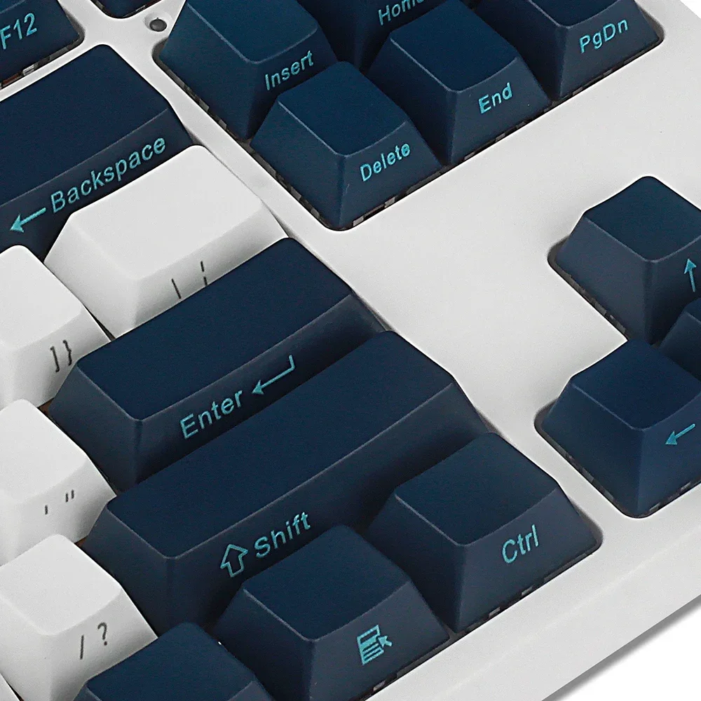 Keycaps for Gaming Mechanical Keyboard PBT Side Printed OEM Profile keycap set for 61 87 104 108 MX Switches Mechanical Keyboard