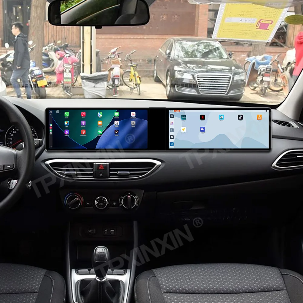 

Andriod 13 двойной 12,3-дюймовый автомобильный радиоприемник с GPS-навигацией для Hyundai Elantra 2017-2020, мультимедийный плеер CarPlay, стерео головное устройство, авто