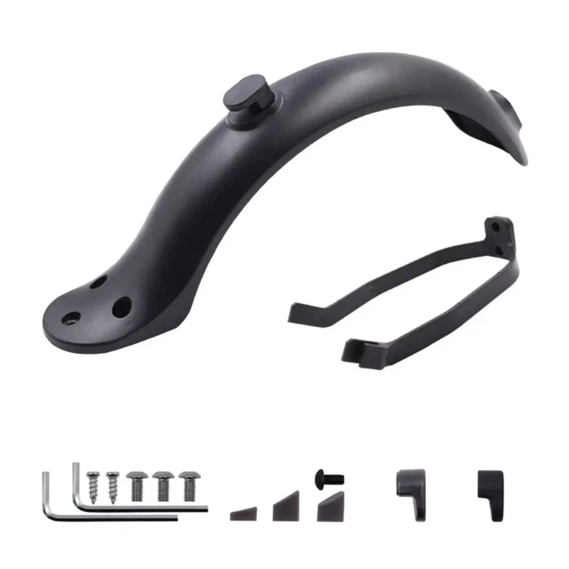 Rear Wheel Fender For Xiaomi Scooter 1S M365 PRO 2 Back Mudguard Wing Add Taillight Hook License Plate Fender Support Durable