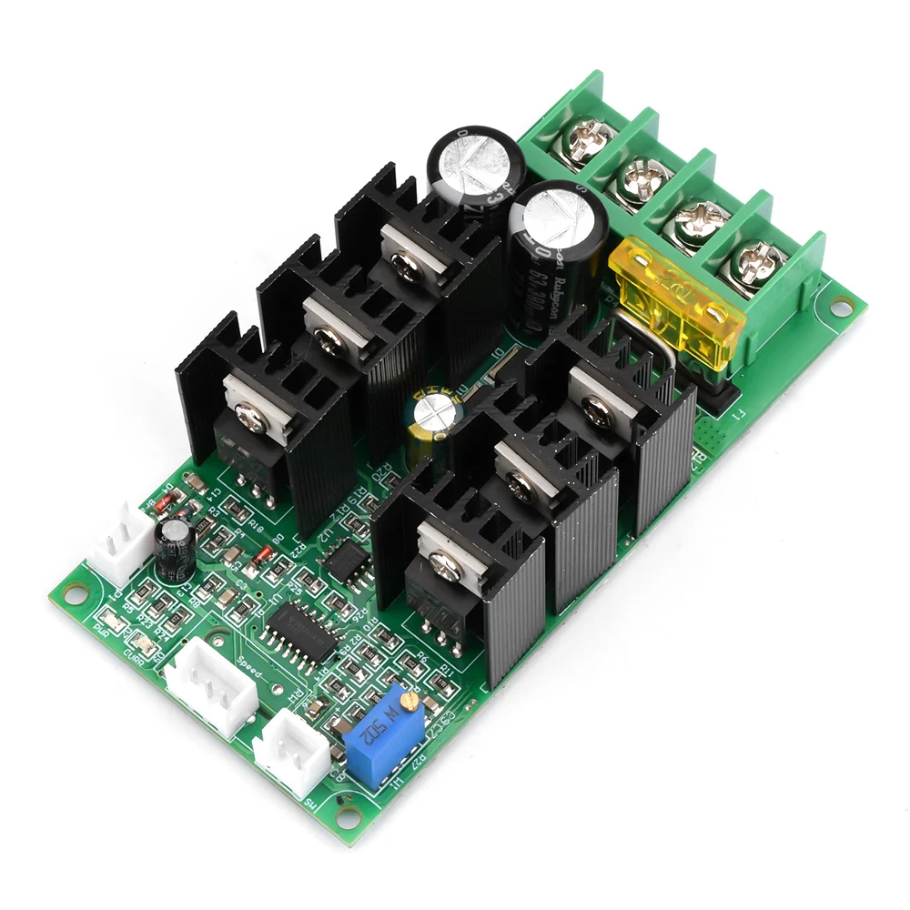 DC10V~50V 20A PWM Brushless Motor Controller Motor Speed Controller Dimming Temperature Control