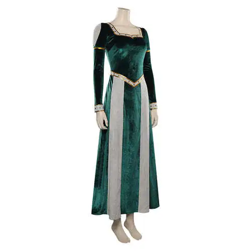 Fiona Princess Cosplay Costume, Robe Trempée, Tenues d'Halloween, Carnaval