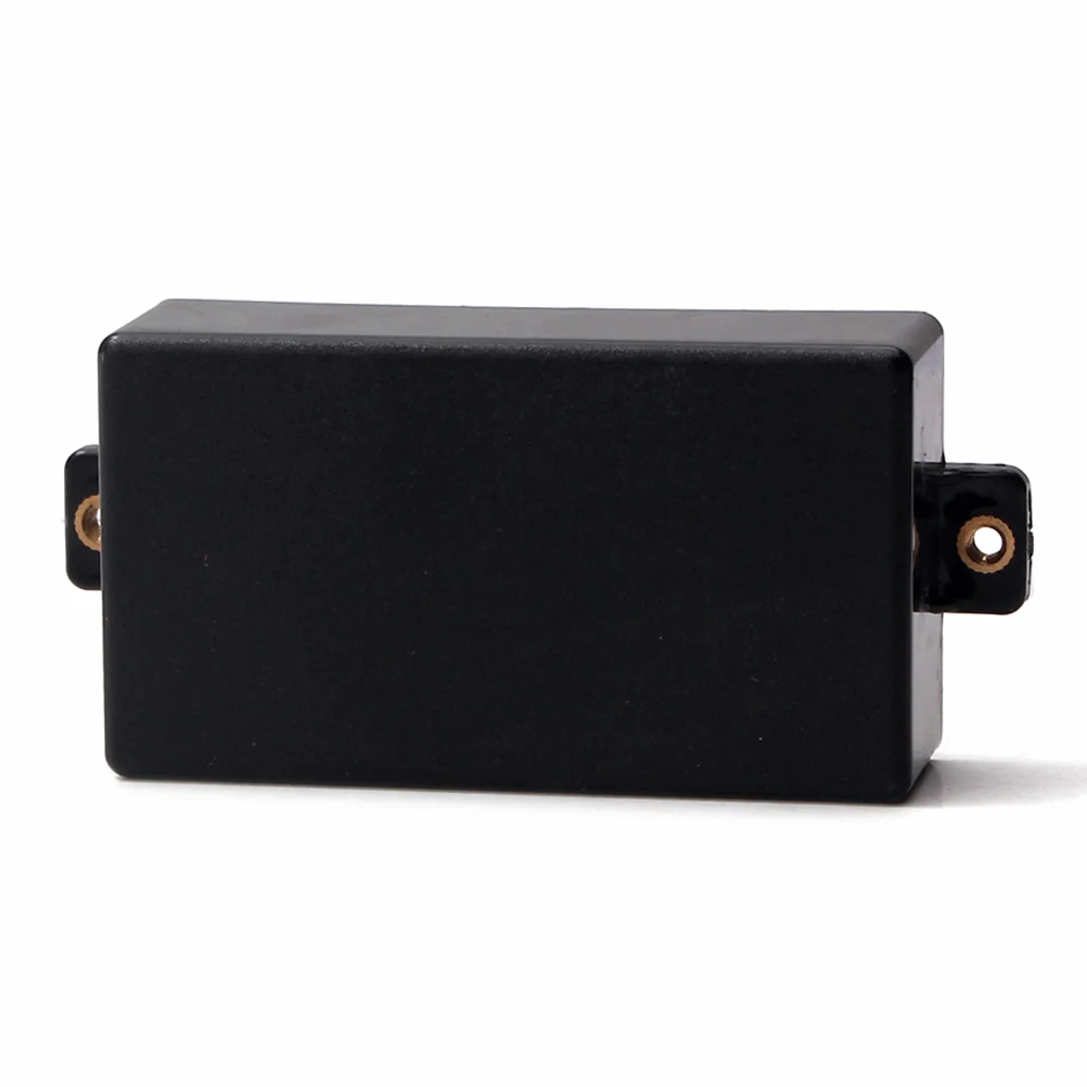 Replacement Pickup Covers Black Metal Dual Coil for Electric Guitar Sturdy DIY Parts Lightweight Guitar Pickup Covers Set