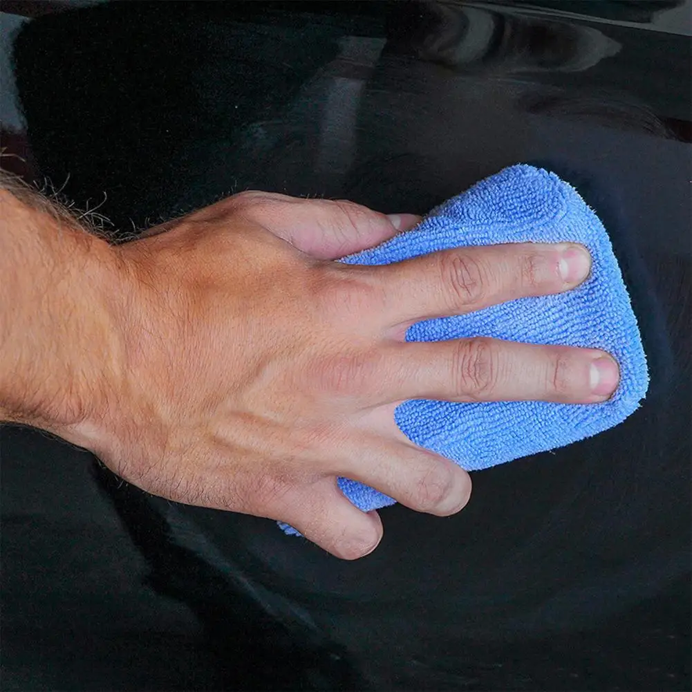 

Soft Microfiber Applicator Pad Super Water Absorbent Car Waxing Wash Sponge Cleaning Pad Auto Accessories