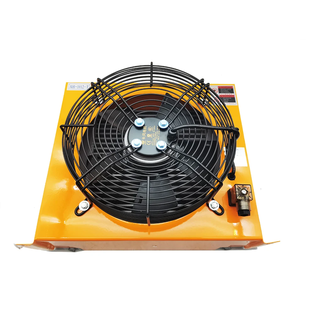 AH1490T Hydraulic Oil Air Cooler Hydraulic Oil Radiator Dual Fan Radiator