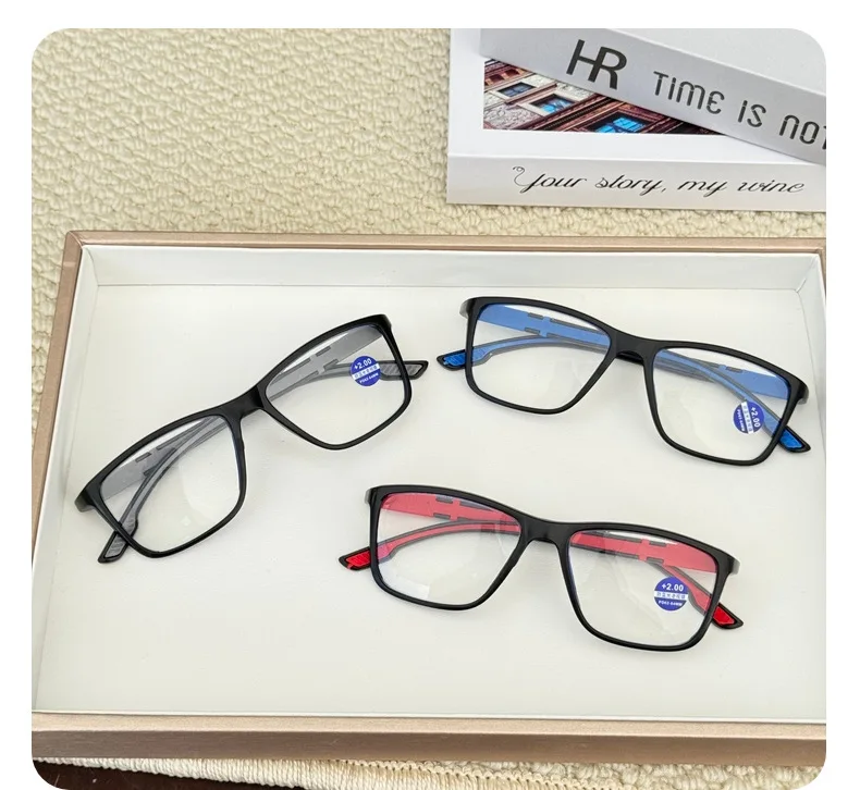 Anti-Blaulicht-Brille für Presbyopie, Lesebrille für Damen und Herren, Anti-Ermüdungs-Computerbrille +1,5 +2,0 +2,5 +3,0 +3,5 – Detail 5