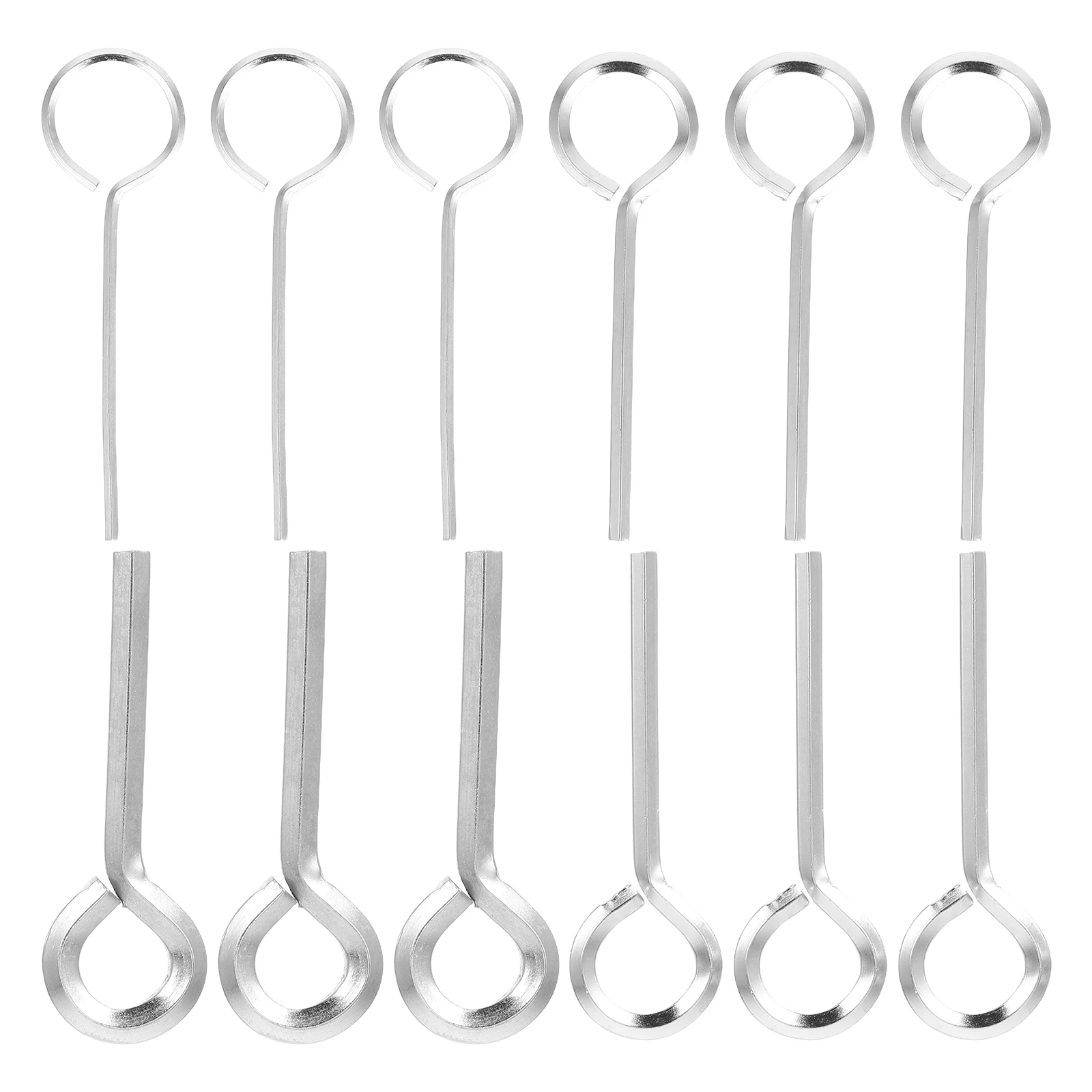 

12pcs Hexagonal Key 5/64 1/8 5/32 7/32 Silver Precision Compact Maintenance Facility Access Control Exit Device Tool