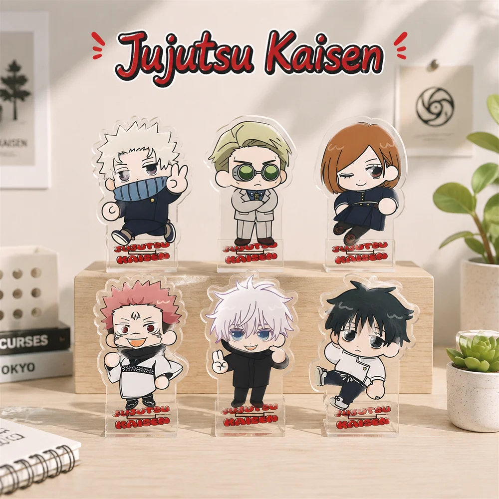 Anime Jujutsu Kaisen 10cm Anime Acrylic Stand Tabletop Decorations Accessories Decor Gifts Exquisite Keychain