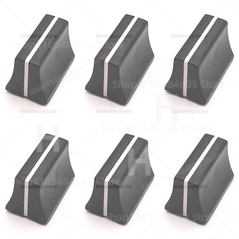 6pcs Replacement CROSS FADER Knob Cap For Pioneer DJM 300 500 600 3000 DAC2355