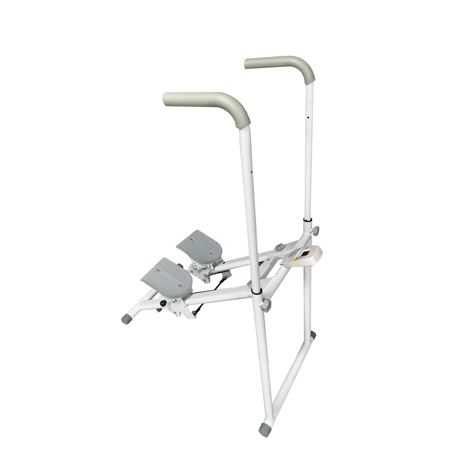 

Newly Adjustable Home Gym Fitness Vertical Mountain Climber Metal Folding Stair Climbing Machine With Comfortable Armrest