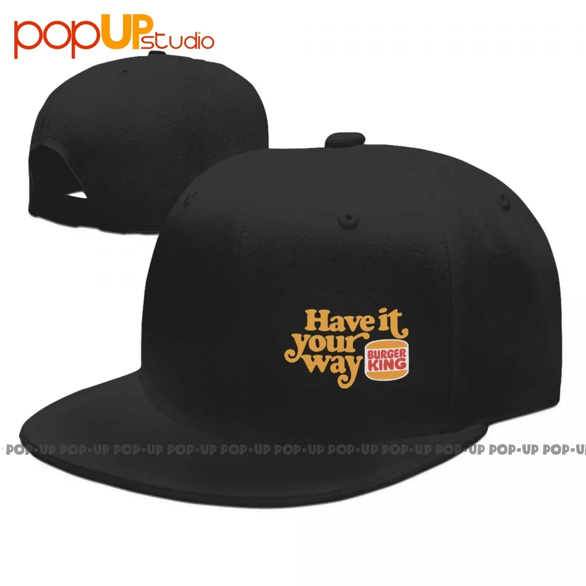 Fajne Logo króla burgerów ma to na swój sposób Hamburger Fast Food G500 Ultra Co czapka typu Snapback czapki baseballowe na świeżym powietrzu