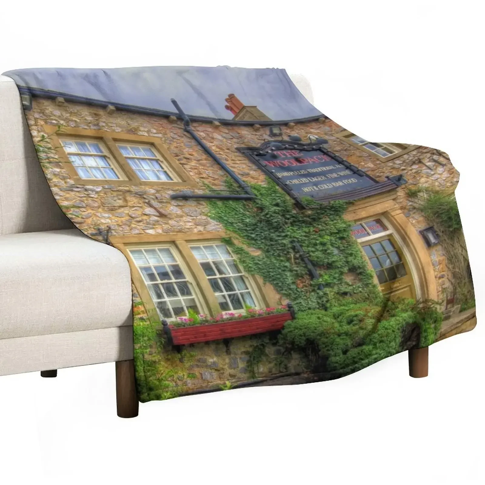 

The Woolpack At Emmerdale Throw Blanket Beautifuls Thermals For Travel Blankets