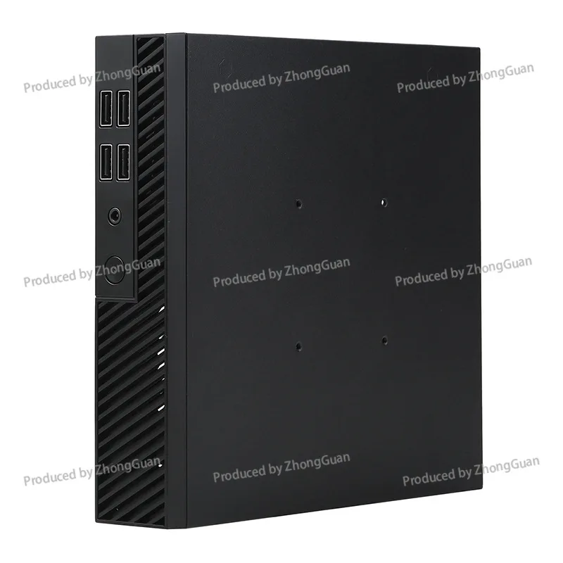 Thin Half Height Thin Mini Itx Desktop Computer Mini Chassis Can Be Hung on The Back