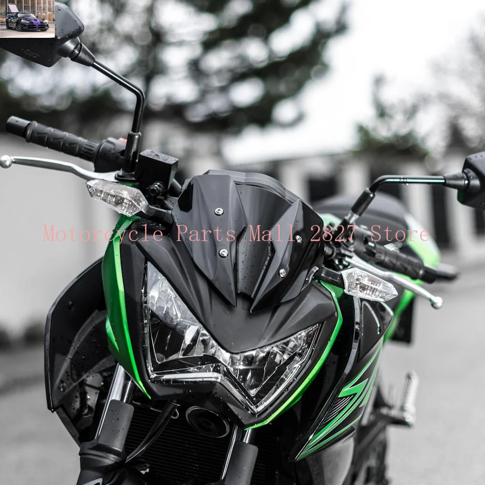 For Kawasaki Z300 Z250 2013 2014 2015 2016 2017 Z 300 Z 250 Windscreen Wind Deflectors Screen Double Bubble Windshield