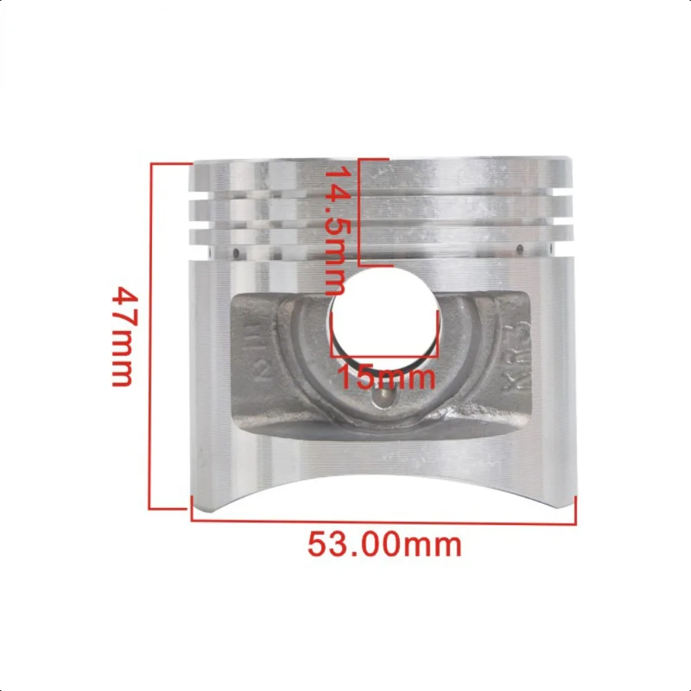 ホンダ用モーターサイクルピストンリングキット,53mm, 53.25mm, 53.5mm, 53.75mm,250mm, 54mm,ca250,cb250,cmx250,ca cm,kr3,13101-kr3-013