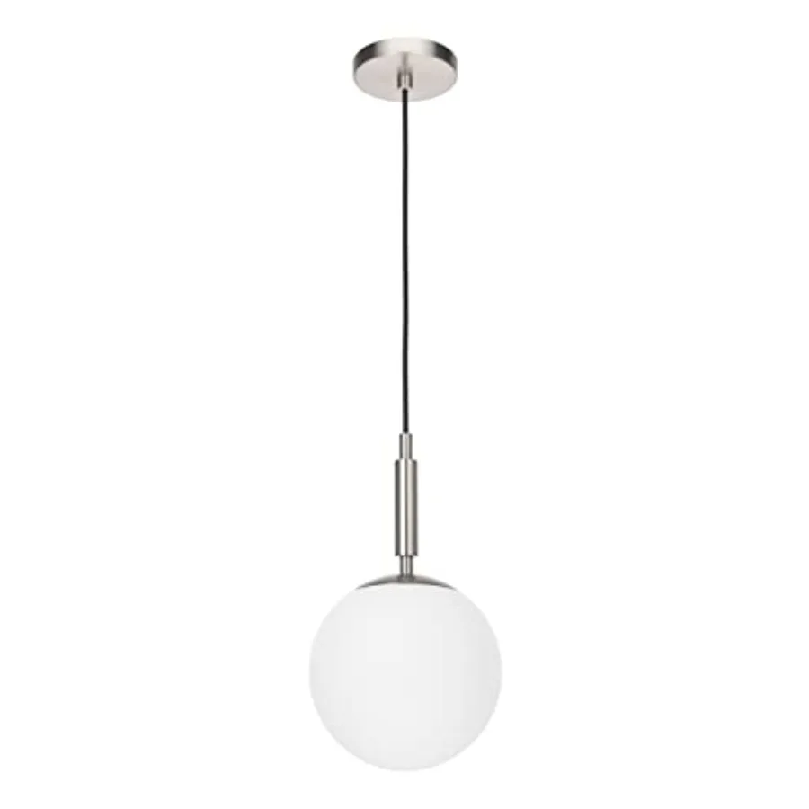 Pendant Lighting 1 Light Globe Pendant Light Modern Adjustable Kitchen Hanging Ceiling Light - 8 Inch Globe Shade