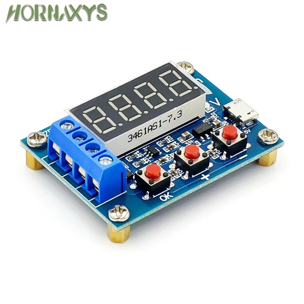 1.2V 12V 18650 ZB2L3 Li-ion Lithium Battery Capacity Tester + Resistance Lead-acid Battery Capacity Meter Discharge Tester